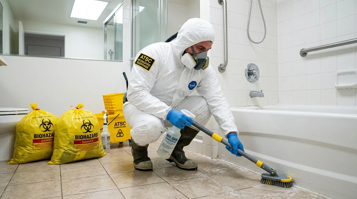 Decontamination equipment deployed for Blood Cleanup in Gas City